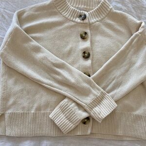 Madewell XS Tan Cardigan